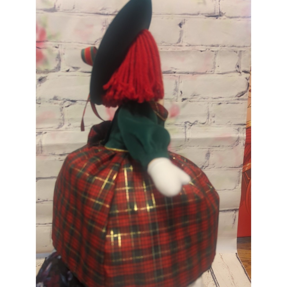 Eden Madeline Collection Madeline Christmas Soft Plush Doll 18" - Picture 9 of 10